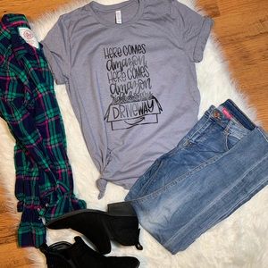 Bella Canvas Christmas Themed T-Shirt! Medium!